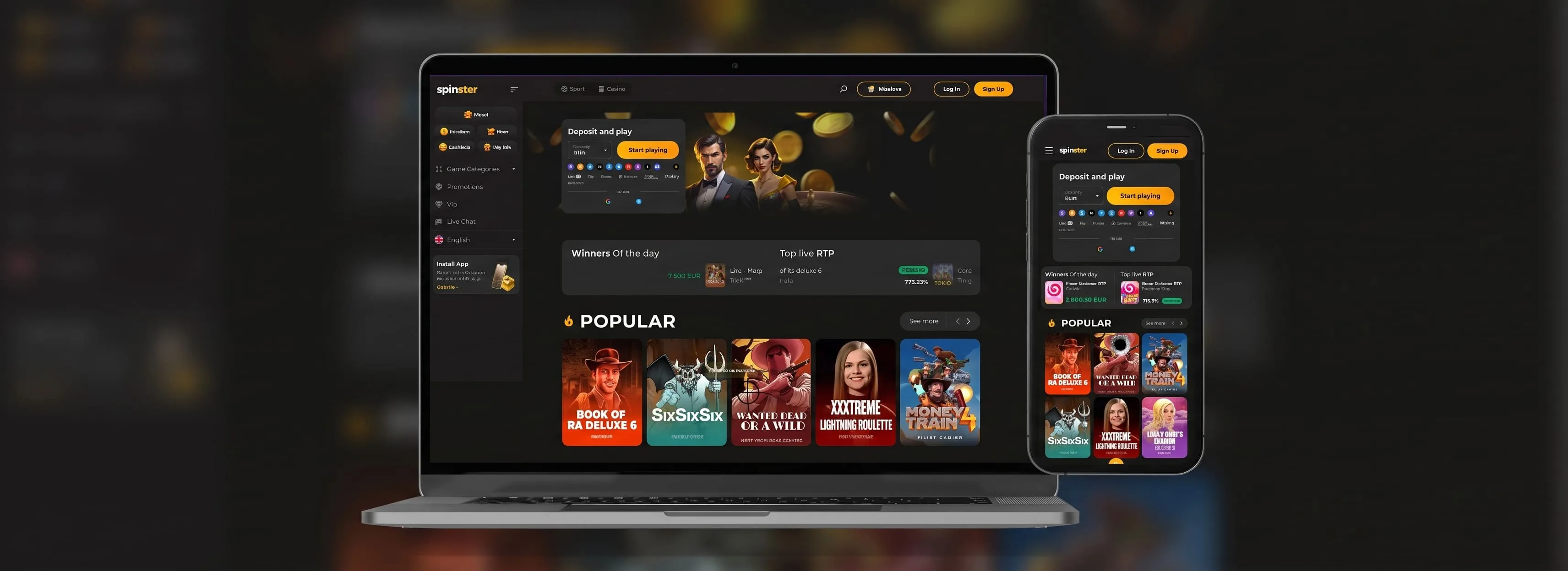SpinStar Casino login